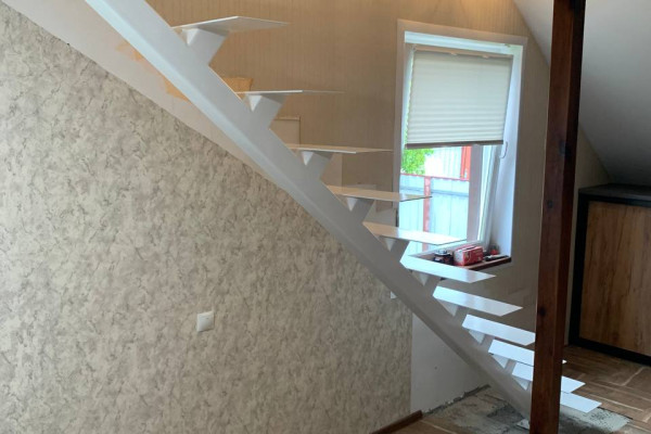 Лестница на монокосоуре прямая
